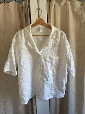 NWT Target 100% Cotton Gauze Top- Medium
